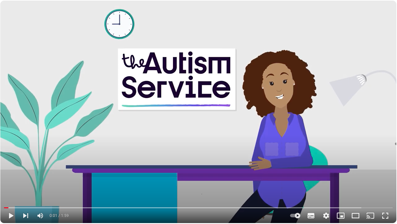 Still of The Autism Service YouTube video